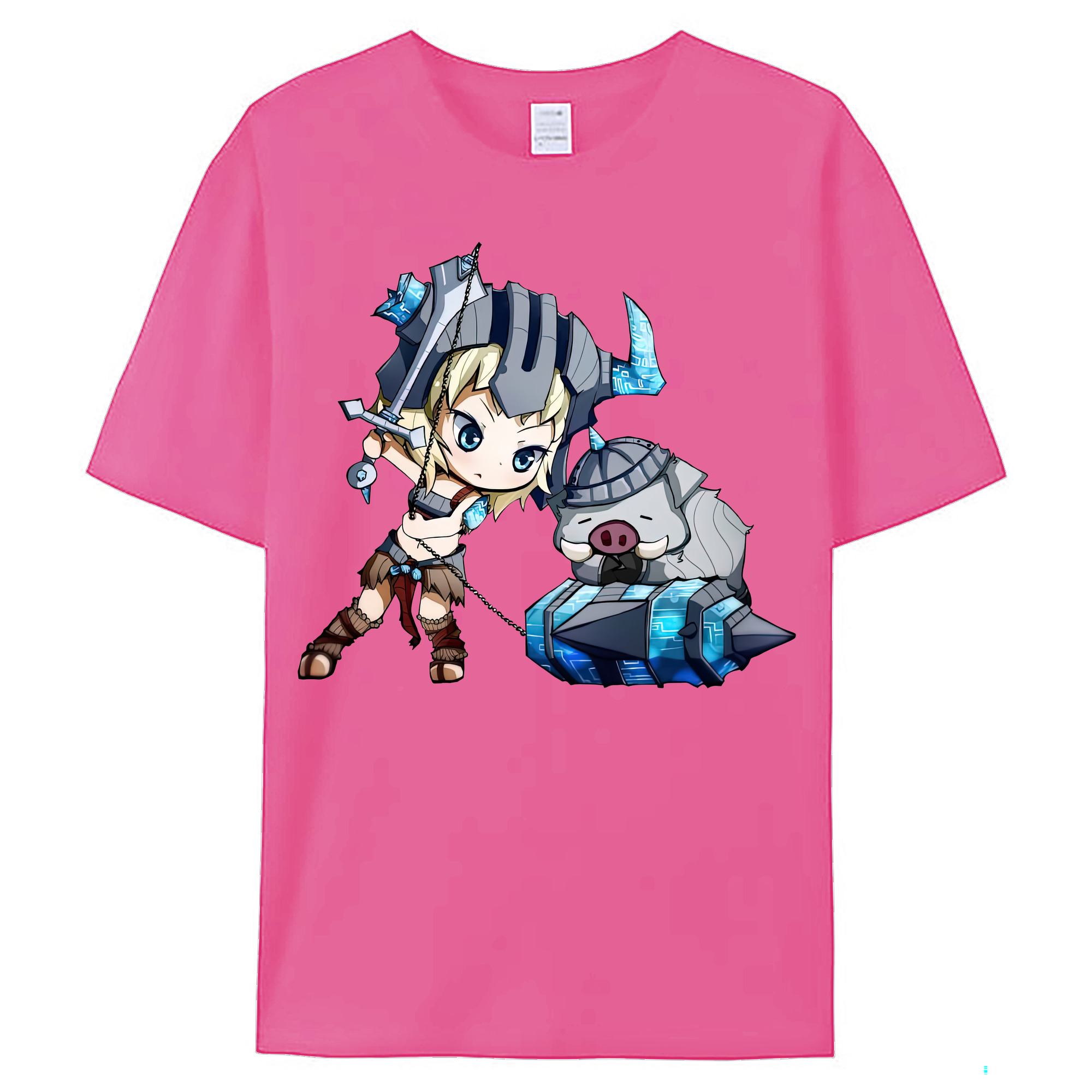 （画像用） リーグ・オブ・レジェンド League of Legends LOL レディースカジュアルプリントTシャツ（綿100％）